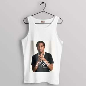 On the Road with Lil True 2 Myself White Tank Top