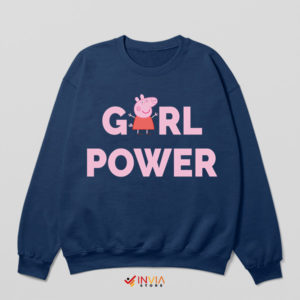Peppa Girl Power Oink Edition Navy Sweatshirt