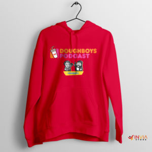 Podcast Dunkin' Doughboys Morning Show Red Hoodie