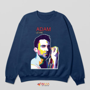 Portrait of a Rock Star Noah Levine Navy Sweatshirt