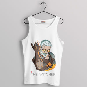 Salt Bae Meets Geralt The Witcher Tank Top