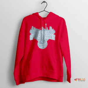 San Antonio Spurs Nation City Horizon Red Hoodie