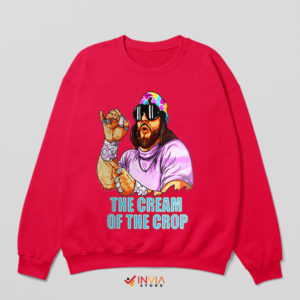 Savage Style Macho Man Legend Randy Red Sweatshirt