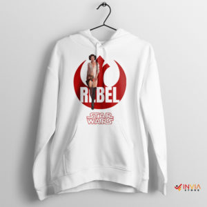Sexy Princess Leia and the Rebel Emblem Hoodie