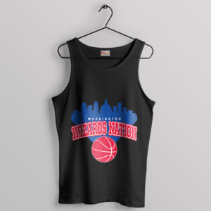 Skyline Slam Washington Wizards Nation Black Tank Top