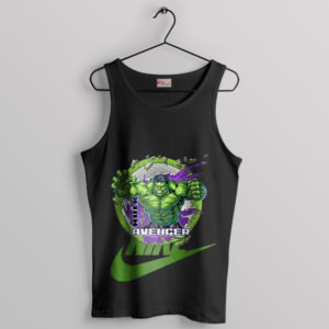 Smash and Swoosh Hulk Avengers Nike Black Tank Top