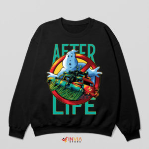 Supernatural Ghostbusters Afterlife Cartoon Black Sweatshirt