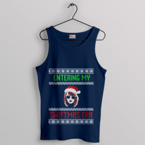 Swiftmas Symphony Taylor Swift Tour Navy Tank Top