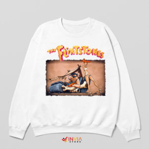 The Lowbrow Makeover of The Flintstones Sweatshirt