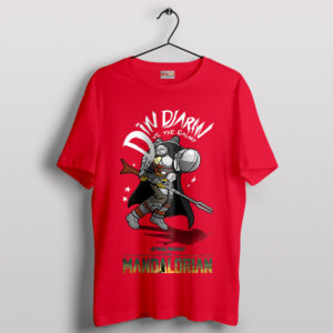 The Mandalorian Din Djarin Battles the Galaxy T-Shirt