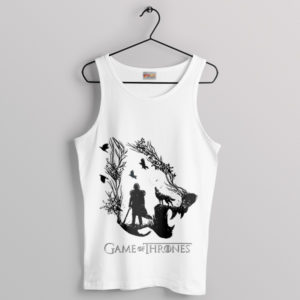 The Watcher Jon Snow Lone Wolf Tank Top