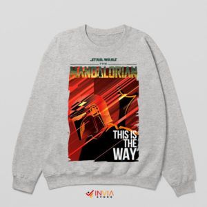 This Is The Way Mando Artful Sport Grey Sweatshirt