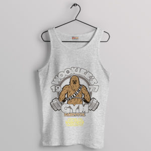 Train Like a Wookiee Star Wars Gym Sport Grey Tank Top