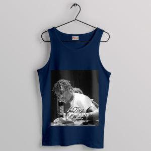 True to Sixya Lil True American Tour Navy Tank Top