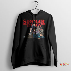 Upside-Down Crew The Stranger Club Black Hoodie