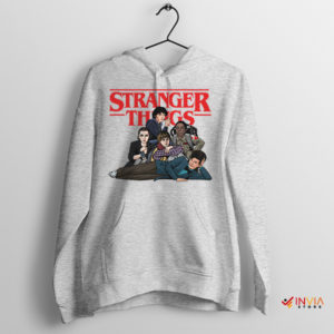 Upside-Down Crew The Stranger Club Sport Grey Hoodie