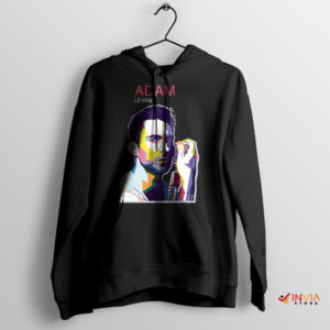 Voice in Visuals Adam Levine Portrait Black Hoodie