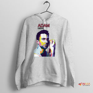 Voice in Visuals Adam Levine Portrait Sport Grey Hoodie