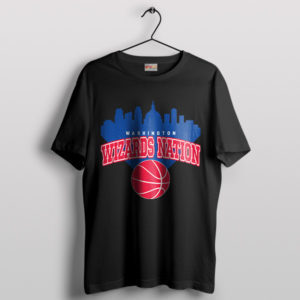 Washington Wizards Nation City Pride Black T-Shirt