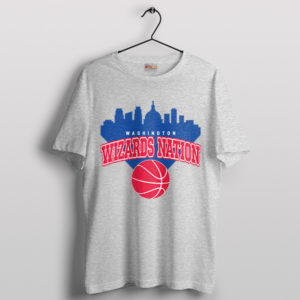 Washington Wizards Nation City Pride Sport Grey T-Shirt