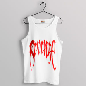 XXXTentacion Revolution Revenge Kill White Tank Top