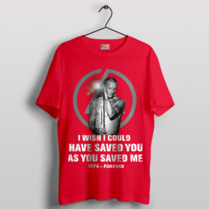 1976 Forever Chester Bennington Tribute Red T-Shirt