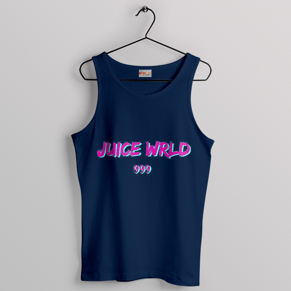 999 Forever Juice Wrld Day Navy Tank Top