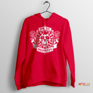 AM Afterlife Arctic Monkeys Fan Art Red Hoodie