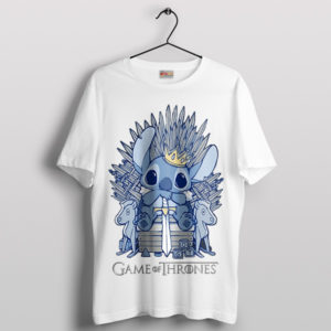 Adorable Stitch on the Iron Throne T-Shirt