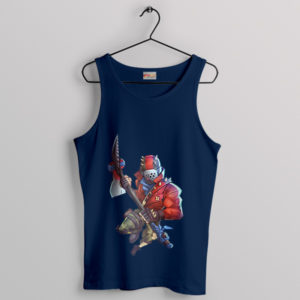 Adventure Savage Rust Lord Navy Tank Top