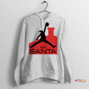 Air Santa Claus Christmas Magic Sport Grey Hoodie