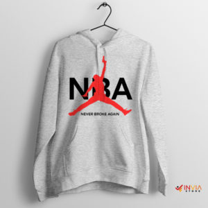 Air Santa Claus Christmas Magic Sport Grey Hoodie