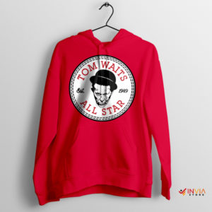 All Stars Serenade Tom Waits 1949 Red Hoodie