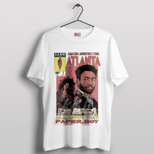 Amazing Childish Gambino Paper Boi White T-Shirt