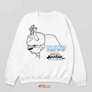 Appa Yip-Yip in Studio Ghibli Sweatshirt