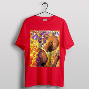 Artistry of the Mamba Kobe Graphic Red T-Shirt