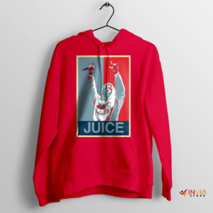Aura Juice Wrld Vintage Retro Art Red Hoodie