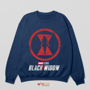 Avenger Assassin Black Widow MCU Navy Sweatshirt