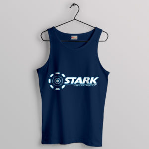 Avenger's Stark Industries Marvel Navy Tank Top