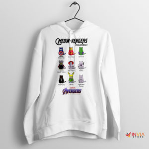 Avengers Superheroes in Kitty Mode Hoodie