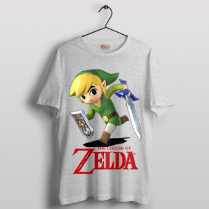 Awaken the Hero Zelda Link's Sport Grey T-Shirt