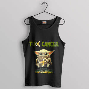 Baby Yoda's Hug Cancer Support Tank Top
