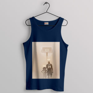 Ballers in the Sky Kobe and Daughter Navy Tank Top