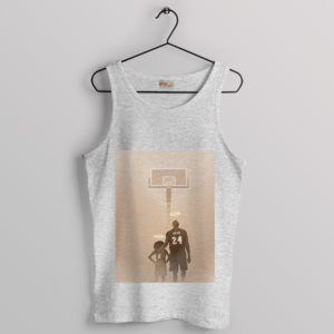 Ballers in the Sky Kobe and Daughter Sport Grey Tank Top