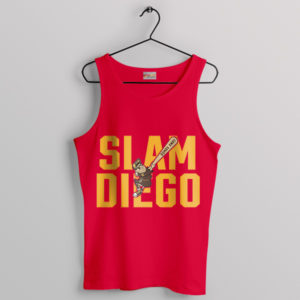 Baseball Blastoff Slam Diego Padres Tank Top