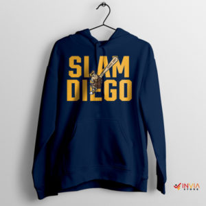 Baseball Boomtown Slam Diego Padres Navy Hoodie