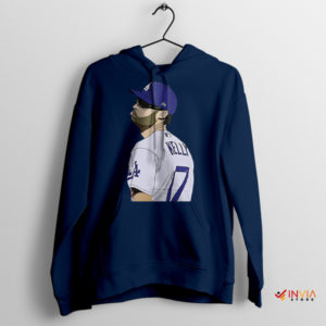 Baseball Emotions Dodgers' Joe Kelly Navy Hoodie