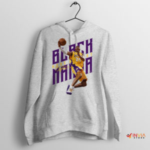 Basketball Maestro Kobe Dunk Art Sport Grey Hoodie