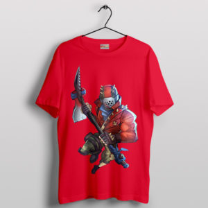 Battle-Ready Royalty Rust Lord Red T-Shirt