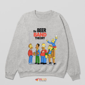 Bear Band Extravaganza Simpsons Sport Grey Sweatshirt